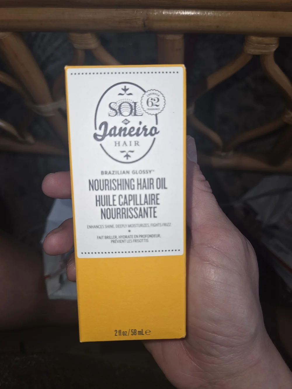 Sol de Janeiro Nourishing Hair Oil - Bright Yellow Box